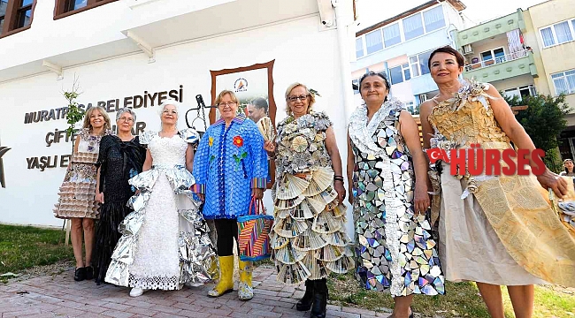 Yaşlı Evi sakinleri atıklardan hazırlanan kostümlerle defile yapacak
