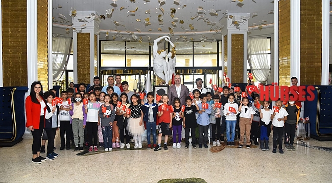 35 köy okulu öğrencisi 5 yıldızlı otelde 23 Nisan'ı kutladı