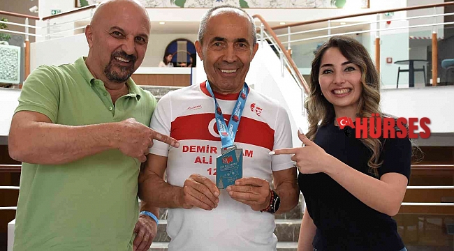 73 yaşındaki 'Demir adam'a özel ödül