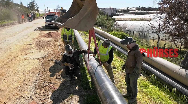 Alanya'ya 55 milyonluk içme suyu yatırımı