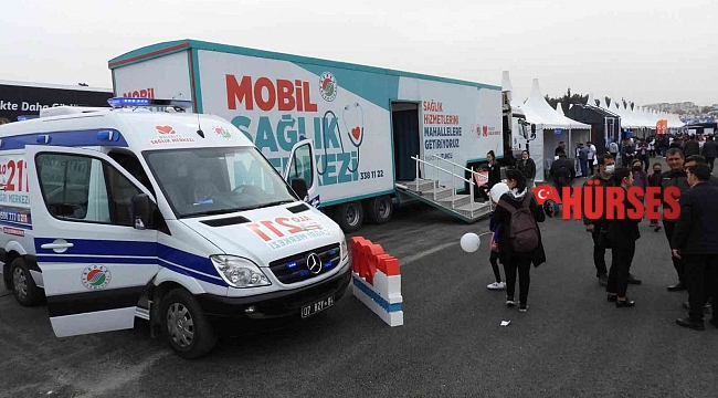 Antalya BilimFest'te sağlık taraması