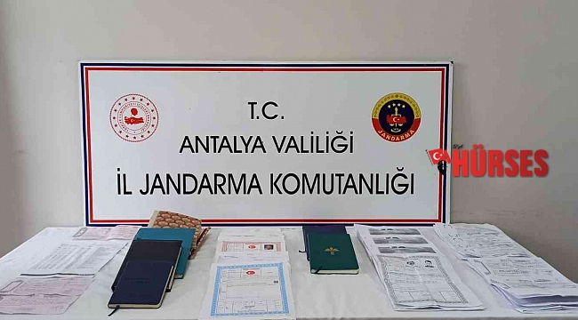 Antalya'da eş zamanlı tefeci operasyonu: 5 gözaltı