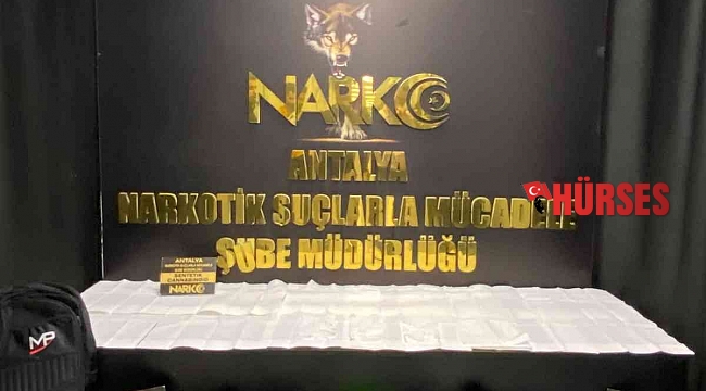Antalya'da torbacı operasyonu: 25 gözaltı
