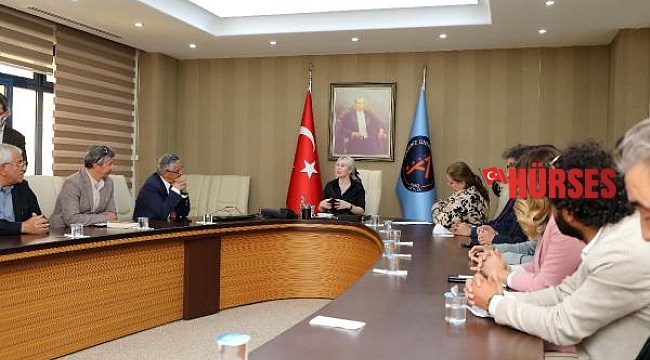 Başkan Topaloğlu, Rektör Özkan ile görüştü