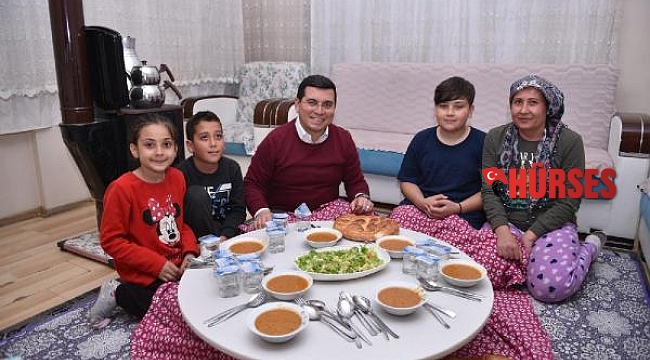 Başkan Tütüncü, iftar sofrasında