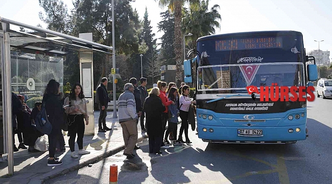 Büyükşehir'e ait toplu ulaşım araçları 23 Nisan'da ücretsiz