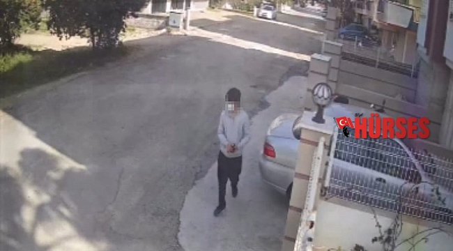 Garajdaki otomobil yangınının faili 13 yaşında 16 suç kaydı bulunan çocuk çıktı