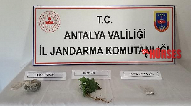 Gazipaşa'da uyuşturucu baskını