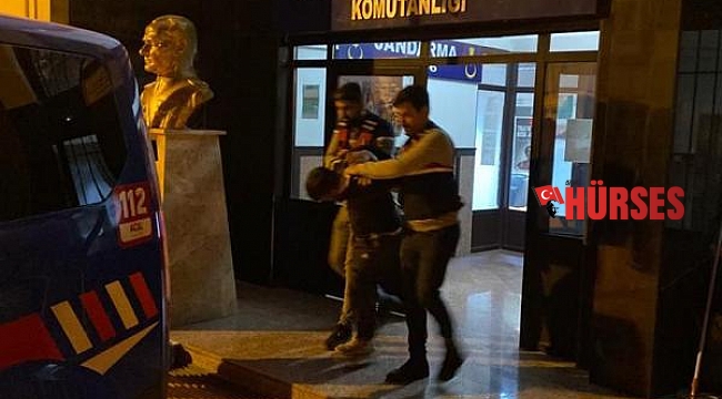 Jandarma operasyonuyla yakalandı