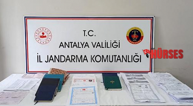 Kemer'de tefeci operasyonu