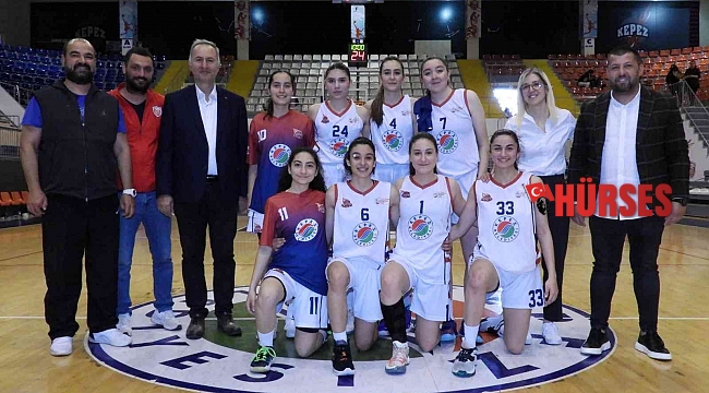 Kepez'in kızları ligin devleriyle mücadele ediyor