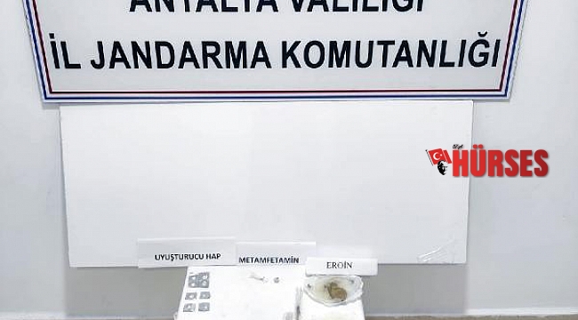 Manavgat'ta uyuşturucu operasyonu