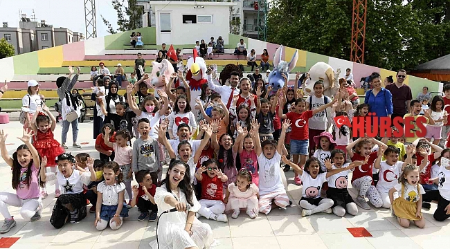 Muratpaşa'da 23 Nisan coşkusu