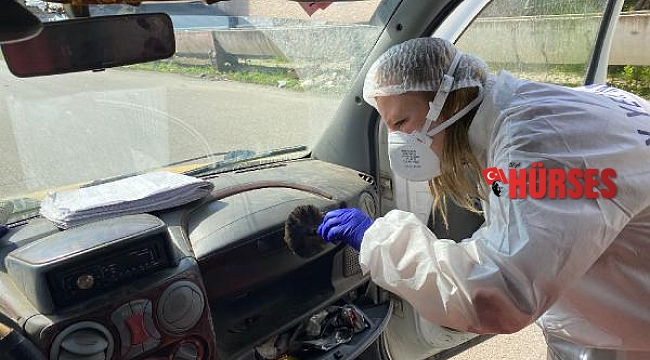 Türkiye'deki 2 kadın jandarma olay yeri uzmanından biri