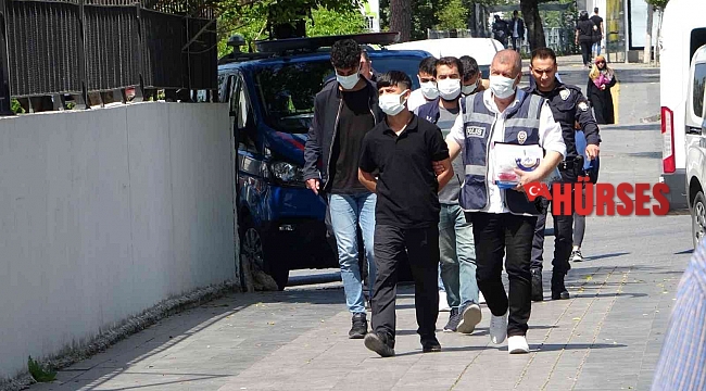 Villadan 340 bin TL'lik soygun yapan şüpheliler 24 saat geçmeden yakalandı