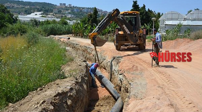 5 mahalleye 80 bin 660 metre yeni içme suyu hattı
