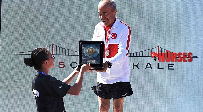 73 yaşındaki milli sporcu, madalya ve kupasını şehitlere adadı