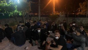 Alanya'da Suriyeli 36 kaçak göçmen yakalandı