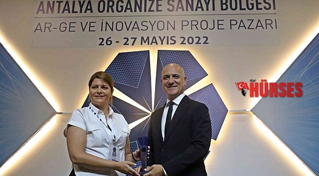 Antalya OSB Ar-Ge ve İnovasyon Projeleri 2022 ödülleri sahiplerini buldu