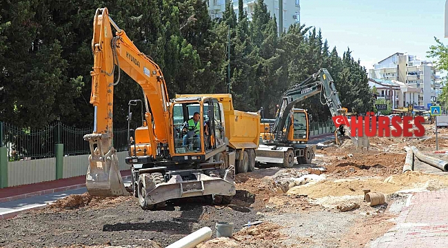 Antalya'da 50 yıllık içme suyu hattı yenileniyor