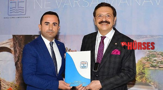 Başkan Güngör, Hisarcıklıoğlu'na dosya sundu