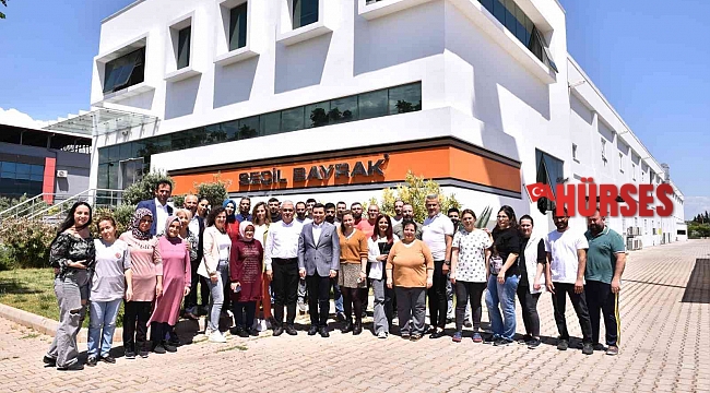 Başkan Tütüncü, sanayide döküm yaptı