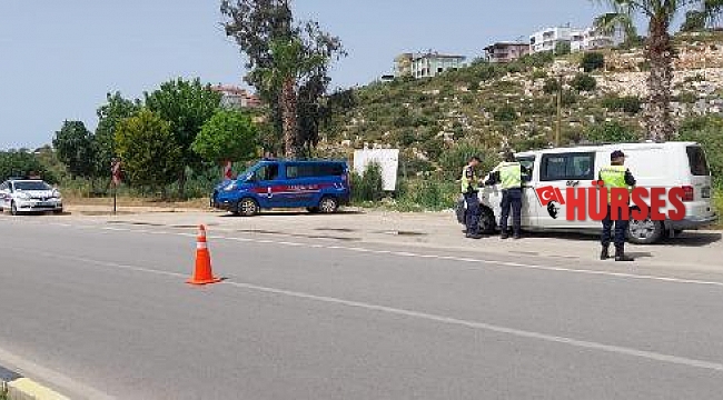 Bayramda, jandarma denetime ara vermedi