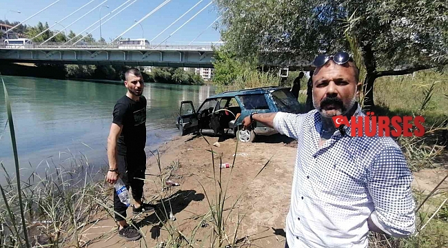 Çamura saplanan araçtaki alkollü şahıs polise drift maceralarını anlattı