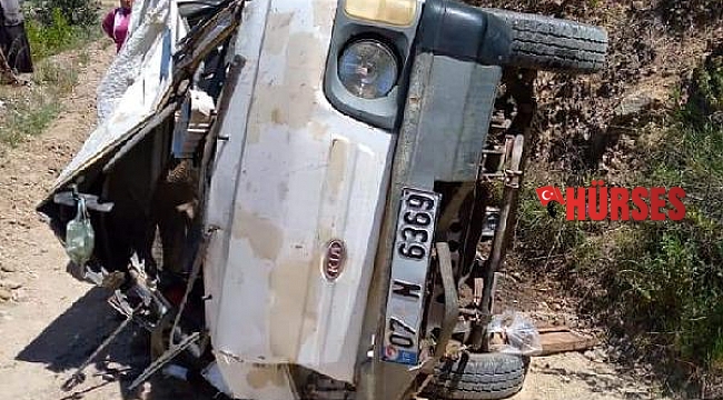 Gazipaşa'da trafik kazası: 1 ölü