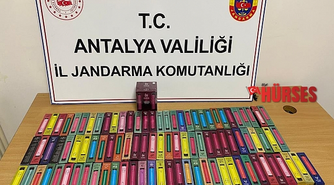 Kaçak yollarla getirilen 150 elektronik sigara ele geçirildi