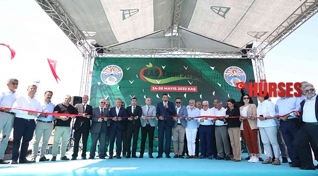 Kaş Tarım Sergisi açıldı