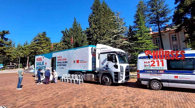 Kepez Mobil Sağlık Merkezi Akseki'de