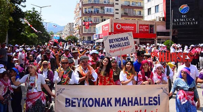 Kumluca'da Yörük göçü korteji