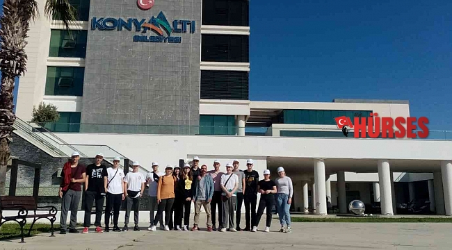 Yabancı öğrencilerin staj tercihi Konyaaltı Belediyesi