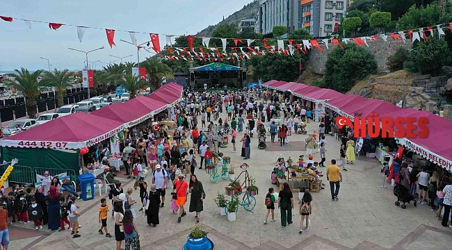 11. Alanya Çevre Festivali renkli görüntülere sahne oldu