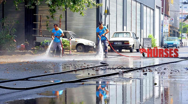 Alanya sanayi bölgesi temizlendi