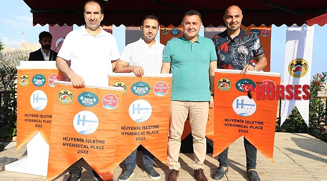 Alanya'da turuncu bayraklı hijyenik işletmeleri belli oldu