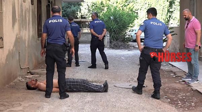 Alkol alıp evde ateş etti, biber gazıyla etkisiz hale getirildi