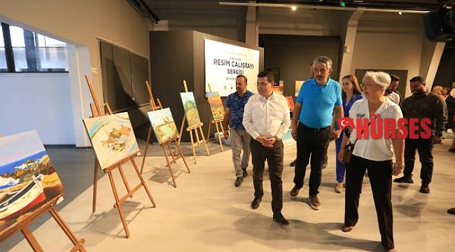 Antalya Resim Çalıştayı Sergisi kapılarını açtı