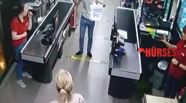 Antalya'da maskeli silahlı zincir market soyguncusu tutuklandı