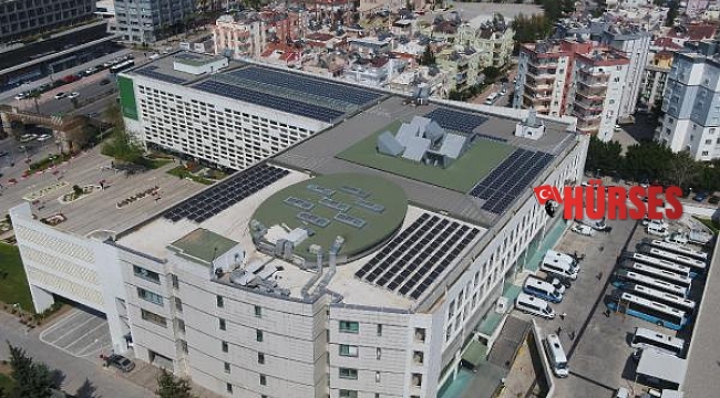 Büyükşehir Belediyesi çatı GES'lerden 2 milyon TL kazanç sağladı