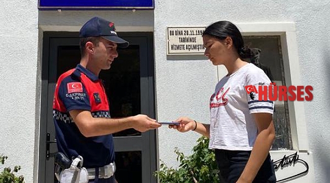Çalınan cep telefonunu jandarma buldu
