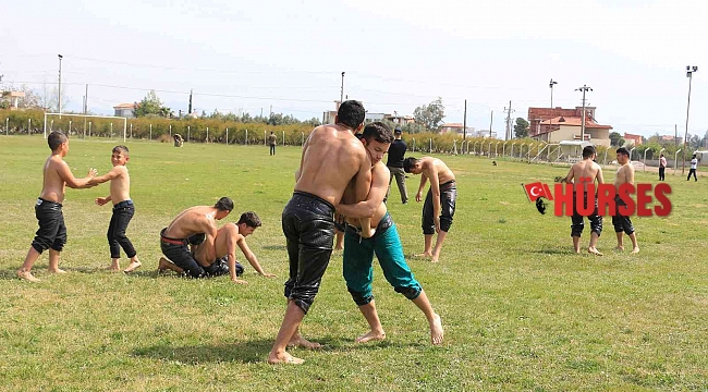 Döşemealtı'nın pehlivanları Kırkpınar'a hazırlanıyor