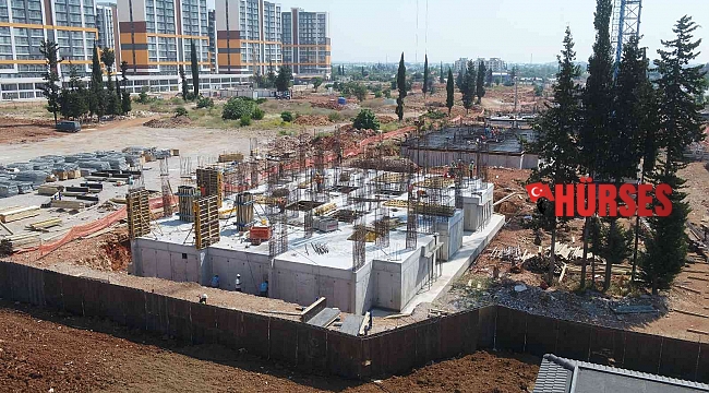 Güneş Mahallesi'ndeki kentsel dönüşümde bloklar yükseliyor