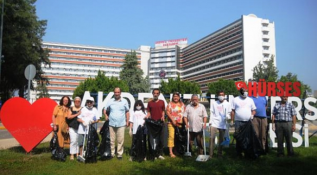 Hastane bahçesinde 'Dünya Çevre Günü' etkinliği