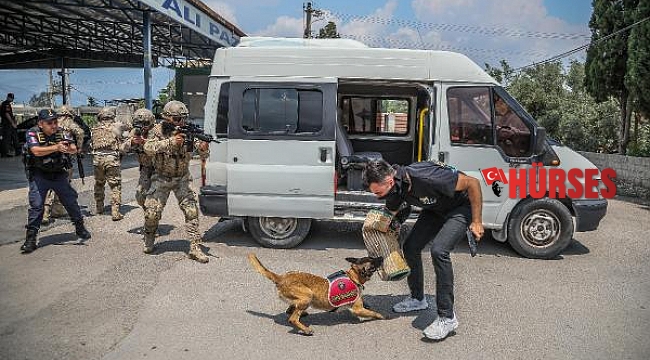 Jandarma köpeği &#039;Kadro&#039;, hassas burnuyla kundaklamayı tespit ediyor