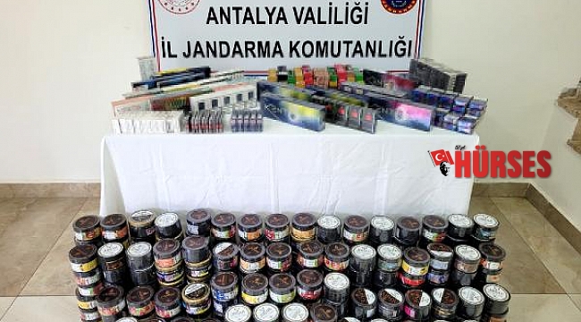 Jandarmadan kaçakçılık operasyonu