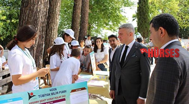 Kasaba TUBİTAK 4006 Bilim Fuarı açıldı