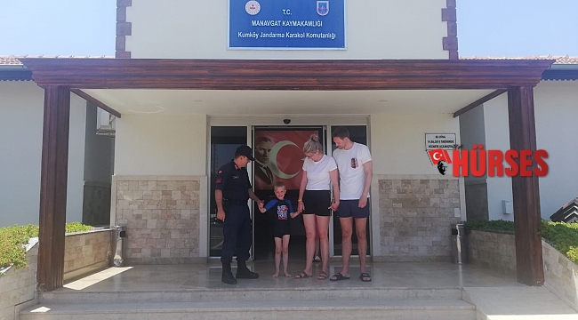 Kaybolan Danimarkalı çocuk ailesine teslim edildi