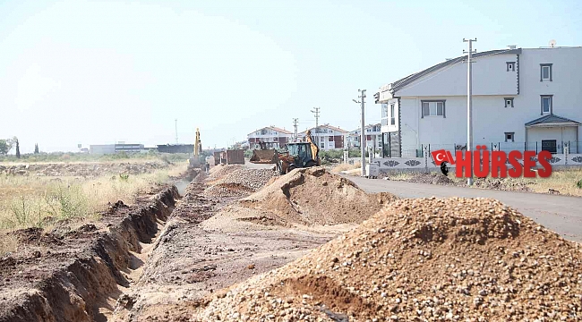Kepez ve Döşemealtı'na 126 bin metrelik içme suyu hattı